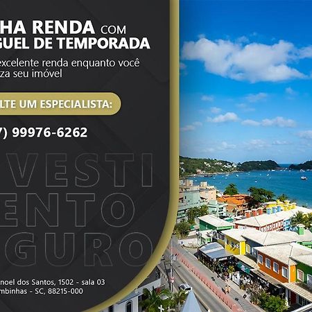 Varandas Do Atlantico - Confortavel Apartamento Em Condo Pe Na Areia Bombinhas Buitenkant foto
